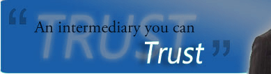 "An intermediary you can trust!"